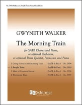 Going Home on the Morning Train SATB choral sheet music cover